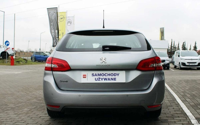 Peugeot 308 cena 47900 przebieg: 133803, rok produkcji 2019 z Zawichost małe 466